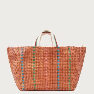 Clare V. Natural Bateau Tote